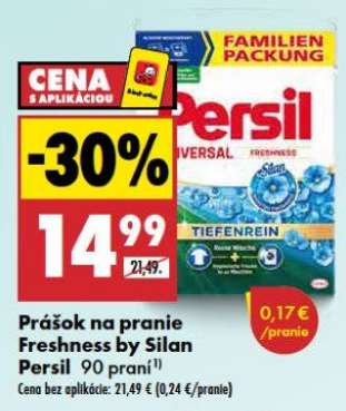 Prášok na pranie Freshness by Silan Persil 90 praní