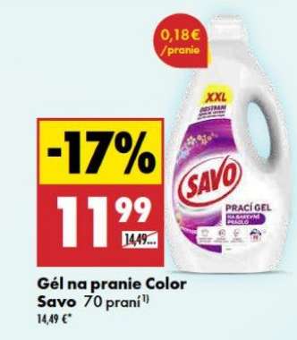 Gél na pranie color Savo