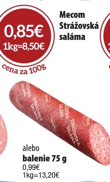 Mecom Strážovská Saláma