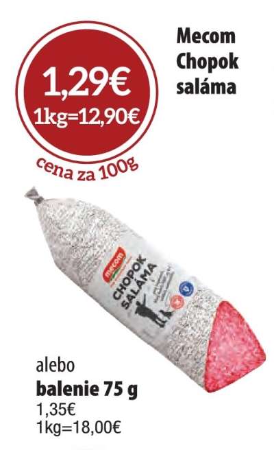 MECOM CHOPOK SALÁMA