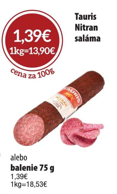 Tauris Nitran saláma