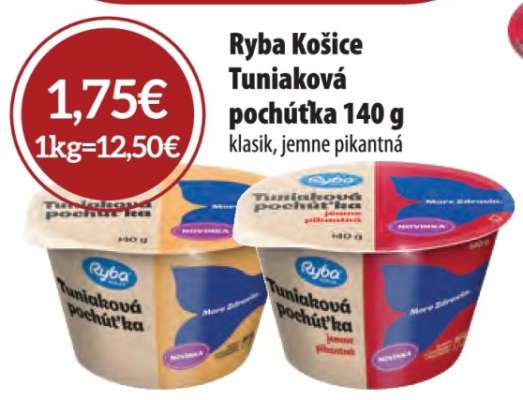 Ryba Košice Tuniaková pochúťka 140 g