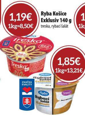 Ryba Košice Exklusiv 140 g