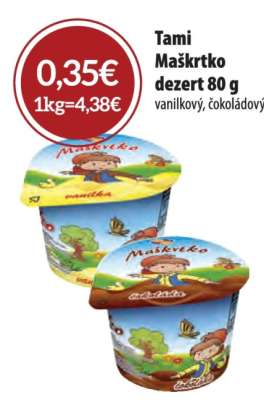 Tami Maškrťko dezert 80 g