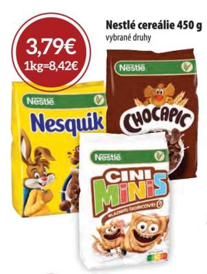 Nestlé cereálie 450 g
