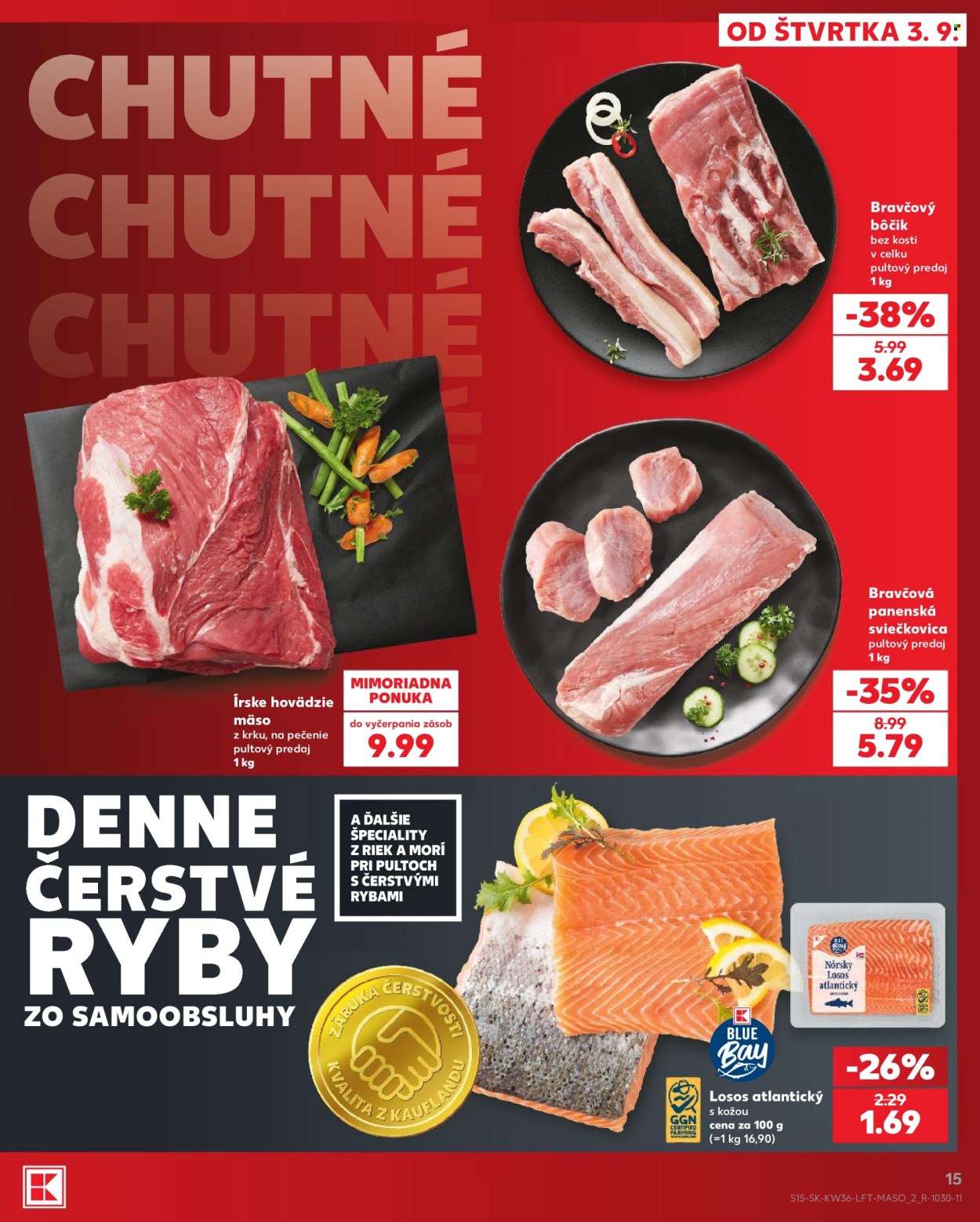 Leták Kaufland - 3.9.2026 - 9.9.2026. Strana 15