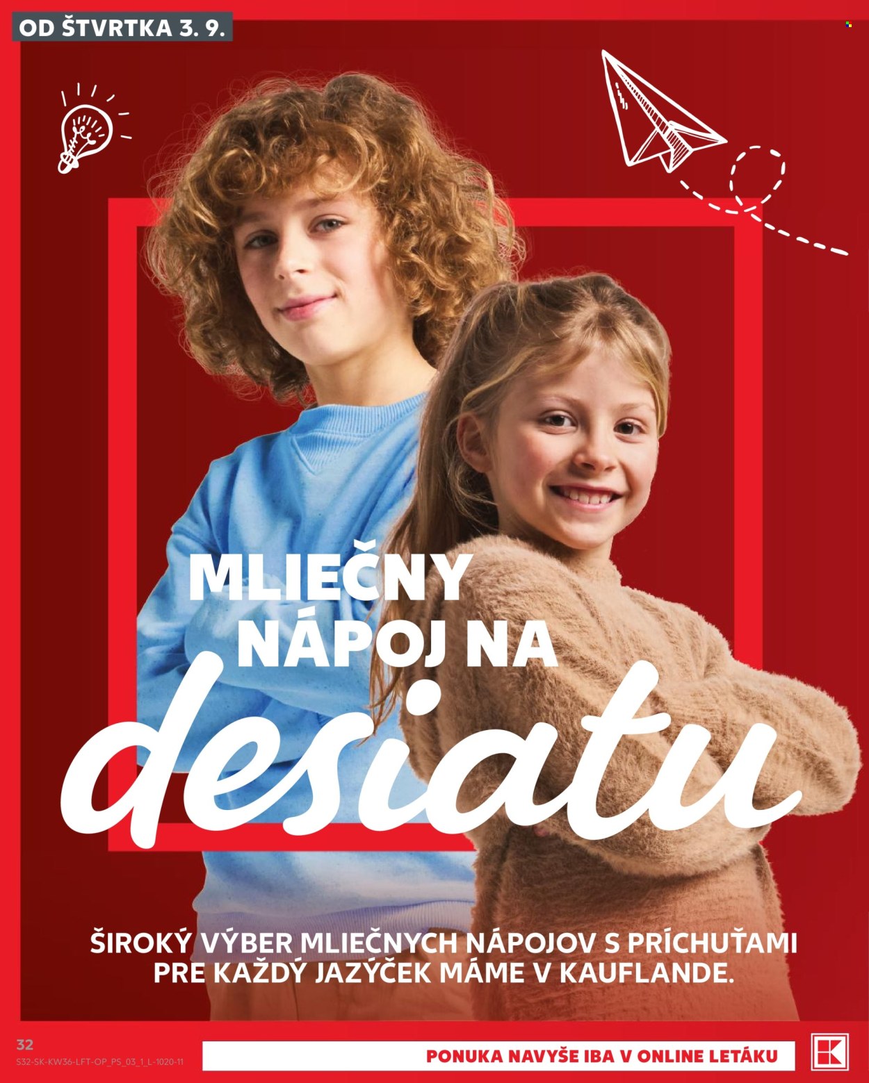 Leták Kaufland - 3.9.2026 - 9.9.2026. Strana 32