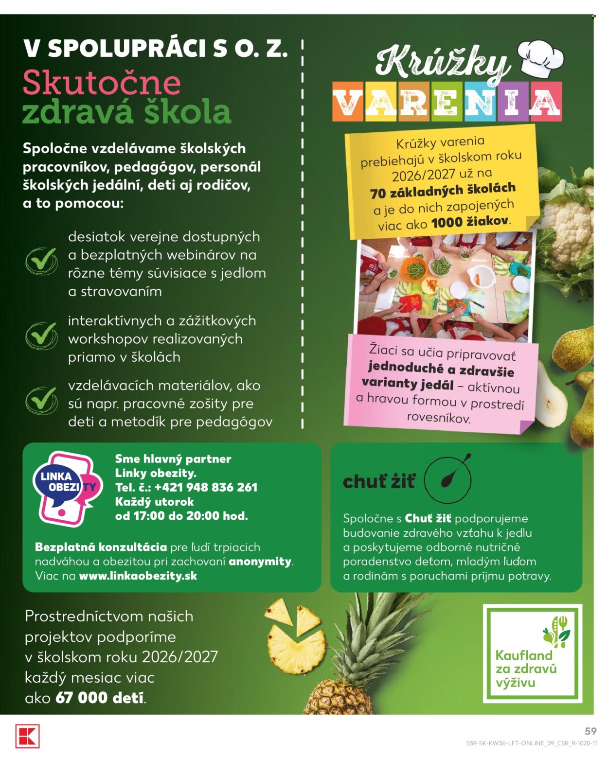 Leták Kaufland - 3.9.2026 - 9.9.2026. Strana 59