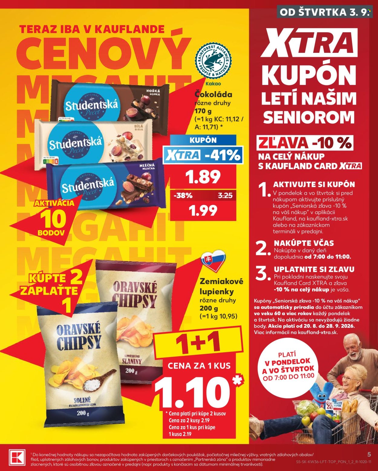 Leták Kaufland - 3.9.2026 - 9.9.2026. Strana 5