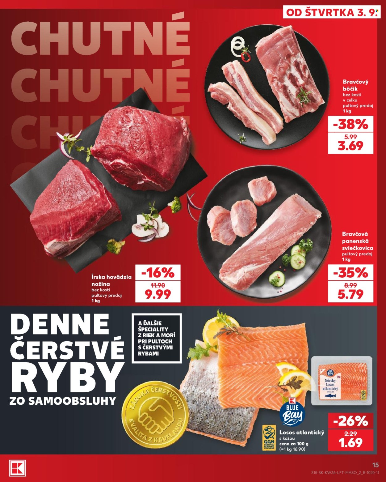 Leták Kaufland - 3.9.2026 - 9.9.2026. Strana 15