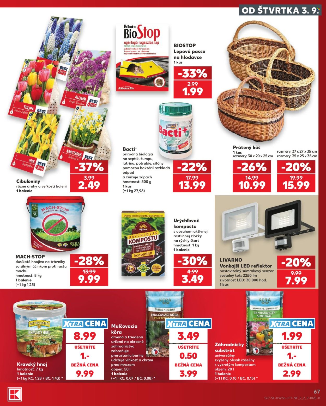 Leták Kaufland - 3.9.2026 - 9.9.2026. Strana 67