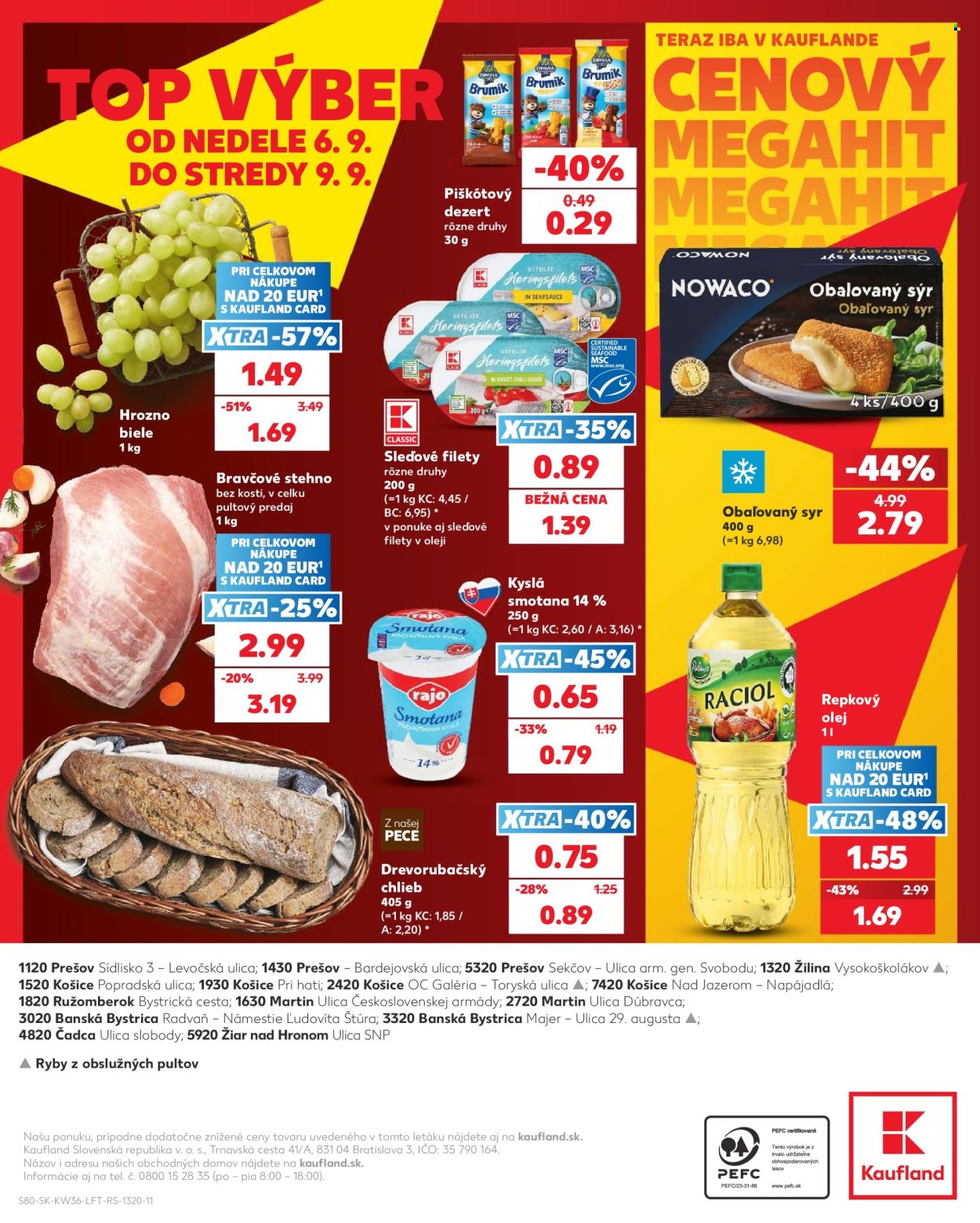 Leták Kaufland - 3.9.2026 - 9.9.2026. Strana 80