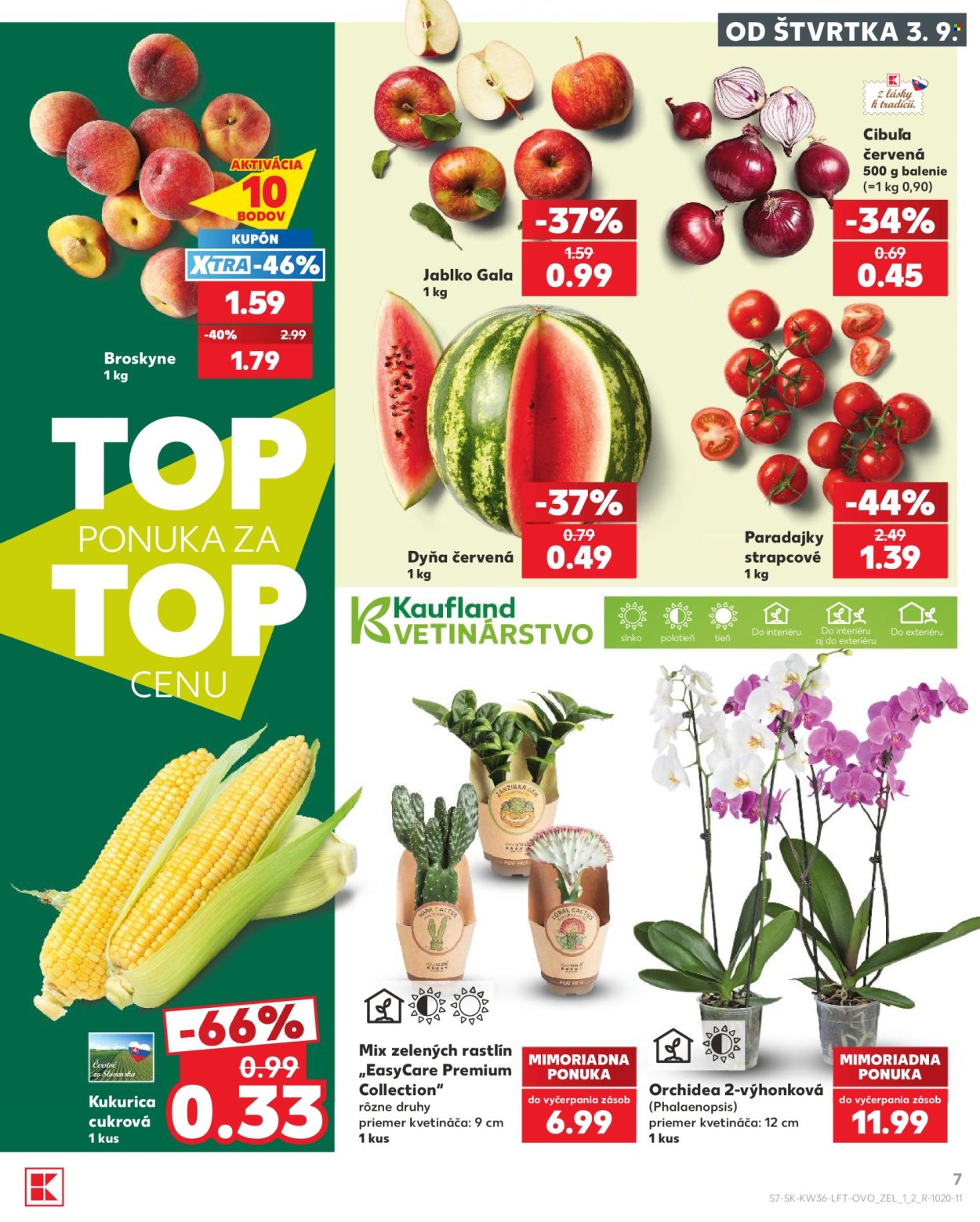 Leták Kaufland - 3.9.2026 - 9.9.2026. Strana 7
