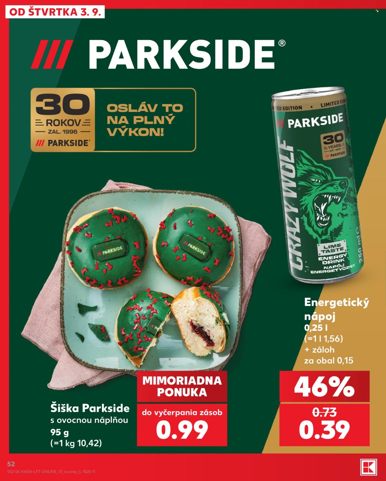 Leták Kaufland - 3.9.2026 - 9.9.2026. Strana 52