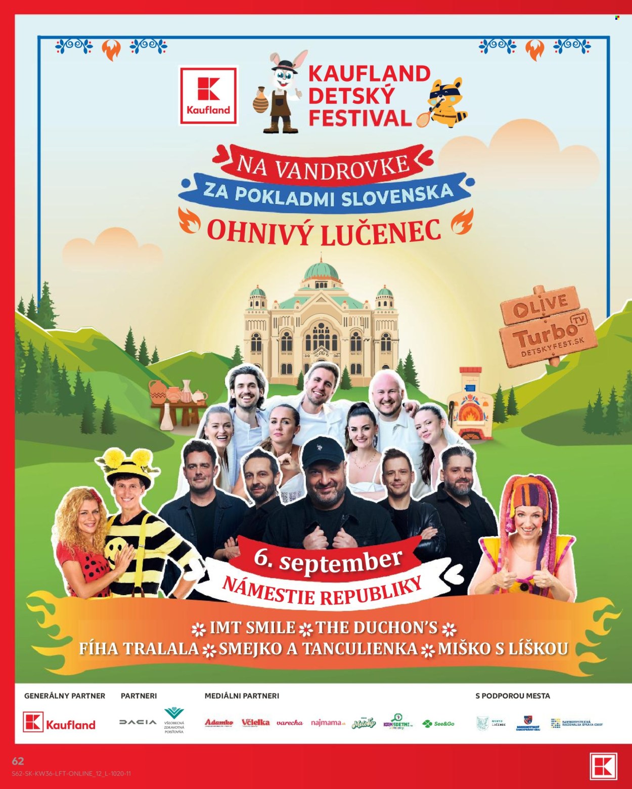 Leták Kaufland - 3.9.2026 - 9.9.2026. Strana 62