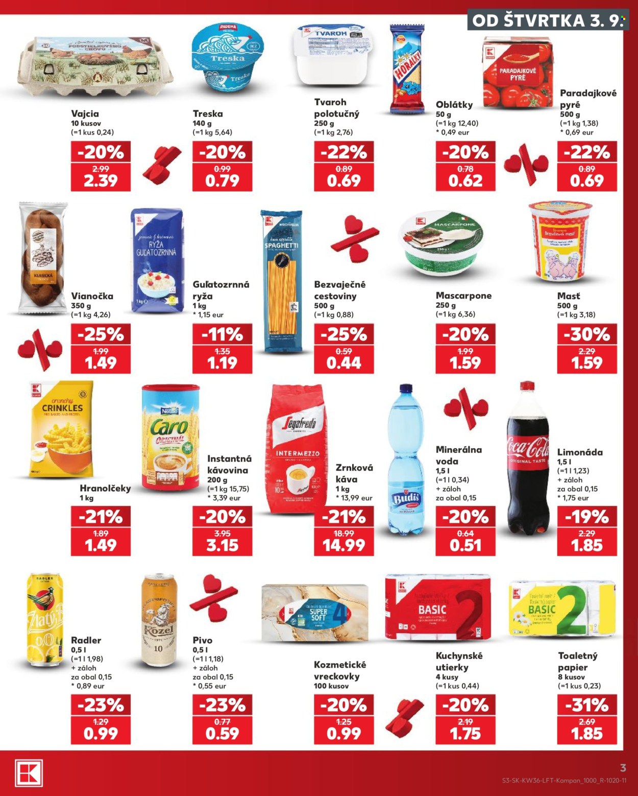 Leták Kaufland - 3.9.2026 - 9.9.2026. Strana 3