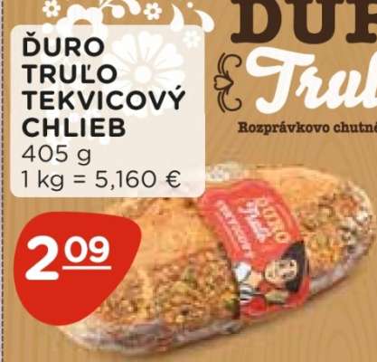 Ďuro Truľo Tekvicový Chlieb