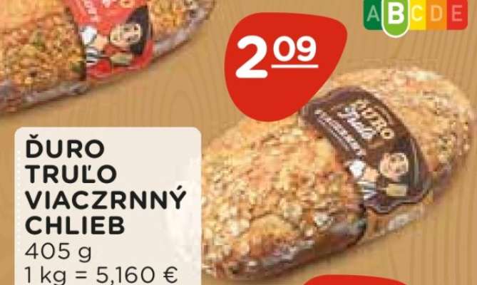 Ďuro Truľo viaczrnný chlieb