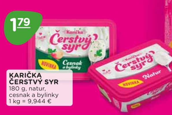 Karička čerstvý syr****