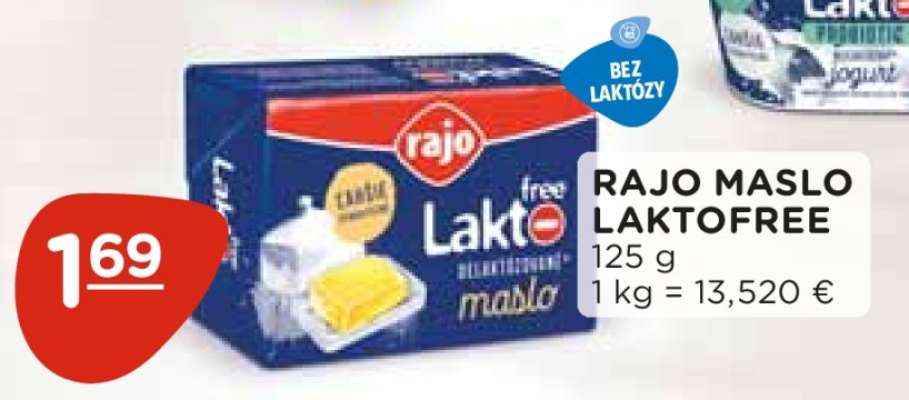 RAJO MASLO LAKTOFREE