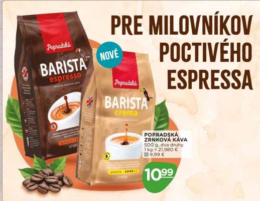 Popradská zrnková káva