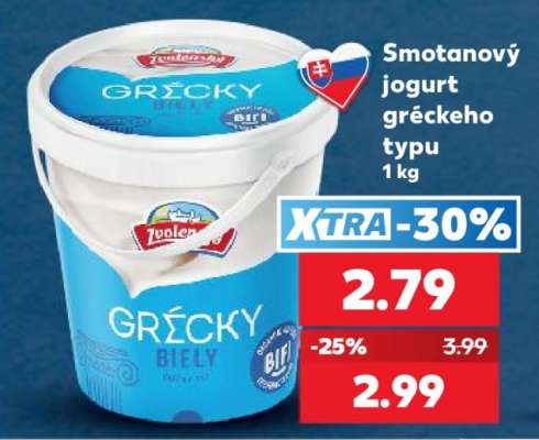 Smotanový jogurt gréckeho typu