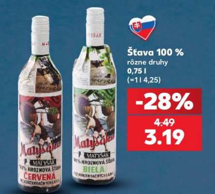 Šťava 100 %