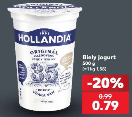 Biely jogurt 500 g