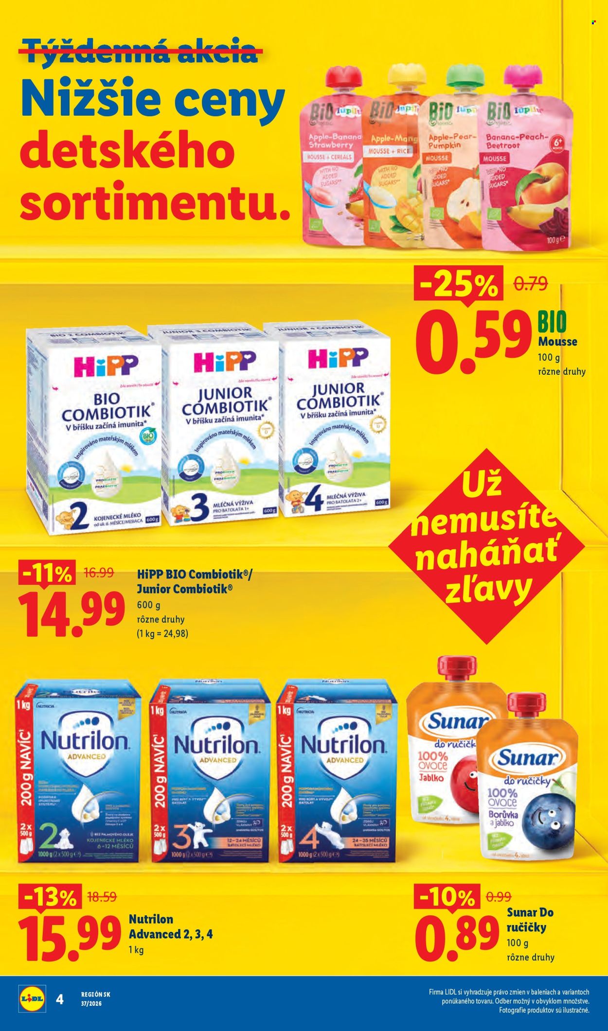 Leták Lidl - 7.9.2026 - 13.9.2026. Strana 4