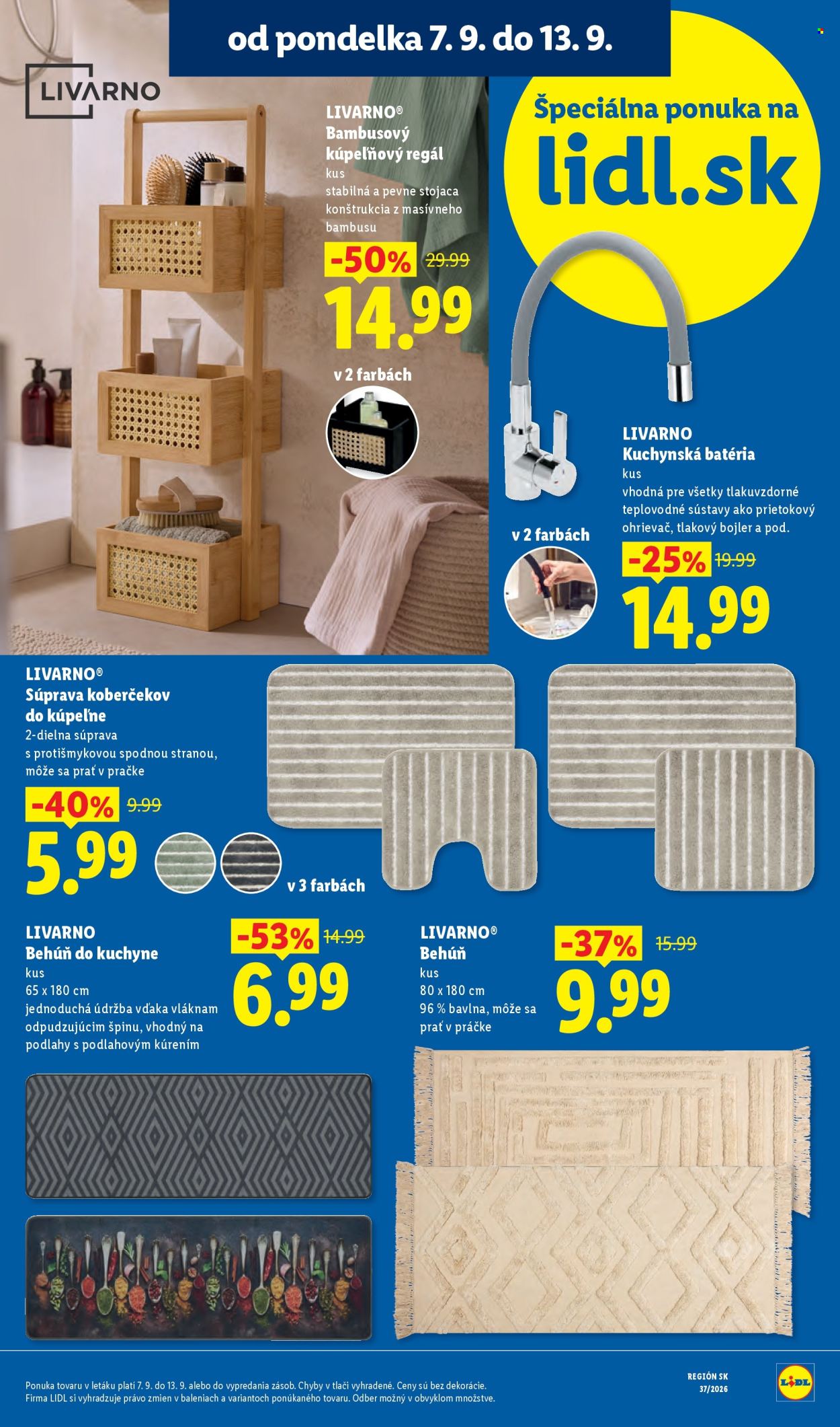 Leták Lidl - 7.9.2026 - 13.9.2026. Strana 6