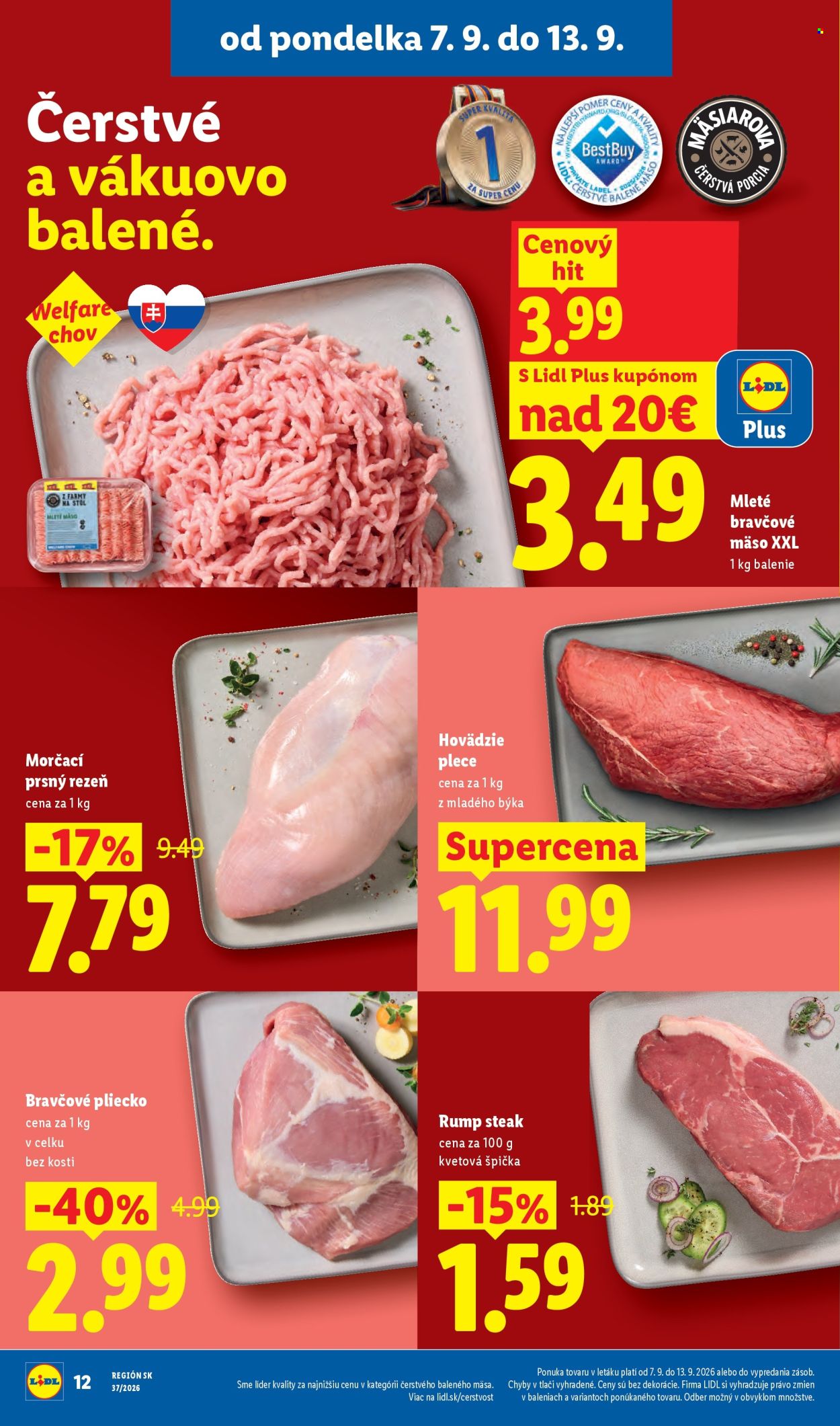 Leták Lidl - 7.9.2026 - 13.9.2026. Strana 14