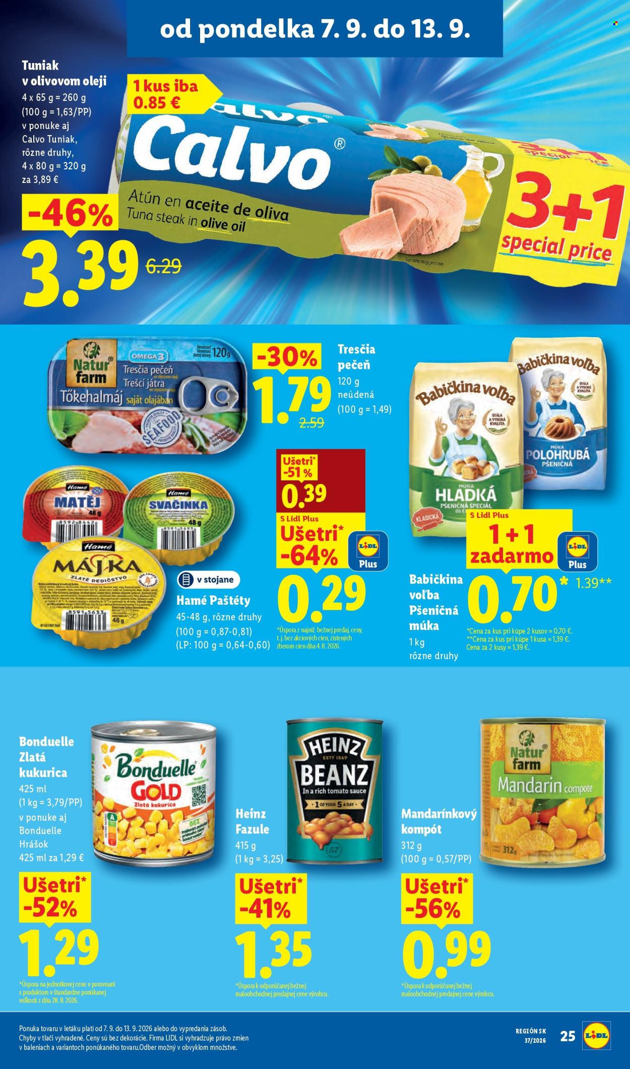Leták Lidl - 7.9.2026 - 13.9.2026. Strana 27