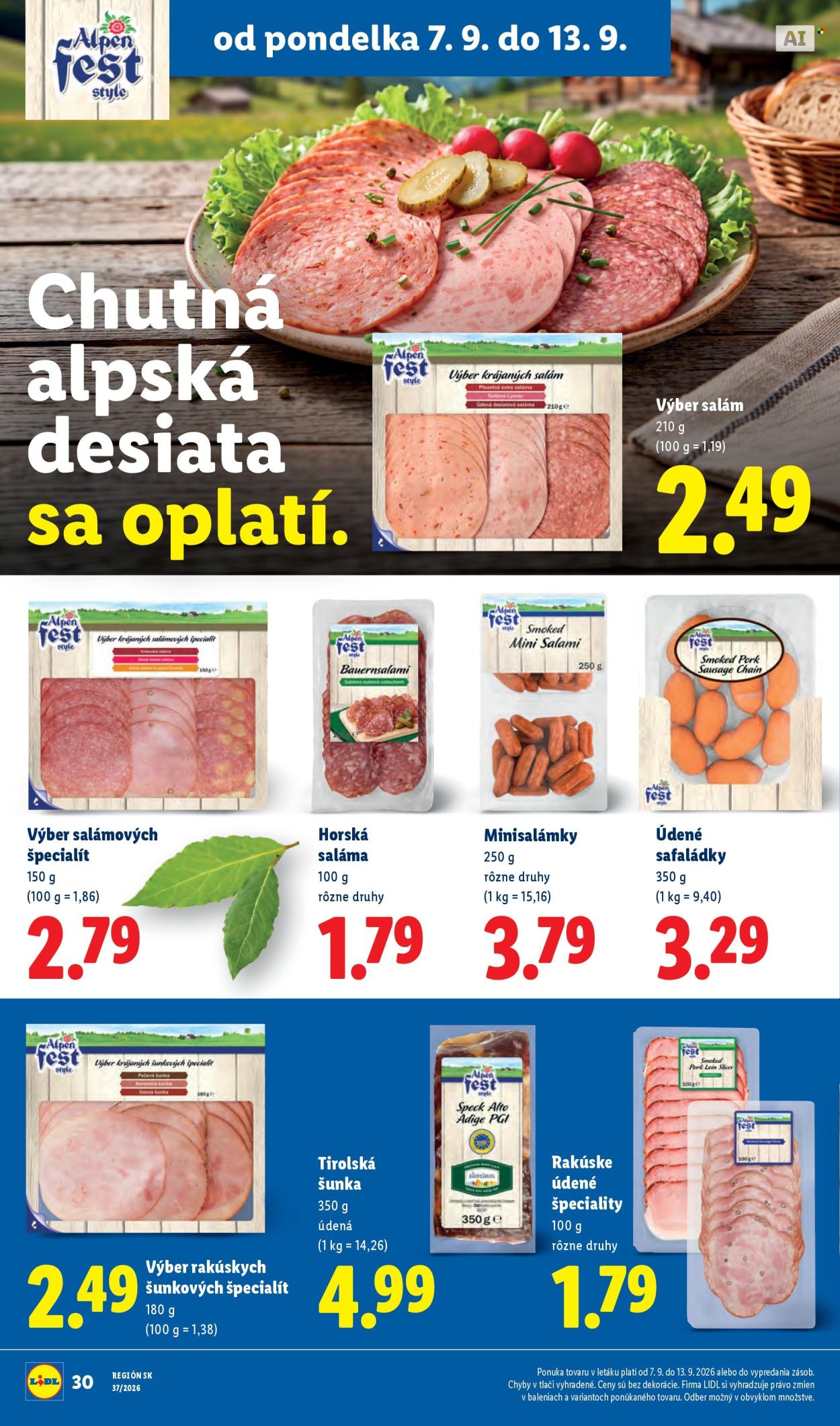 Leták Lidl - 7.9.2026 - 13.9.2026. Strana 34