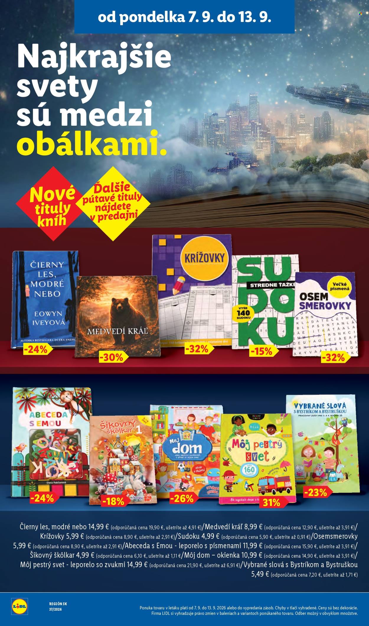 Leták Lidl - 7.9.2026 - 13.9.2026. Strana 48