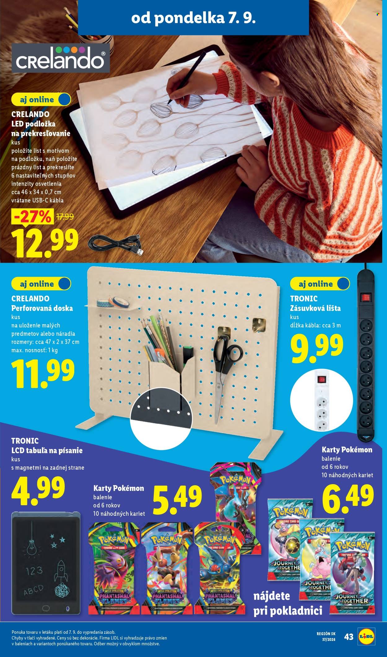 Leták Lidl - 7.9.2026 - 13.9.2026. Strana 59
