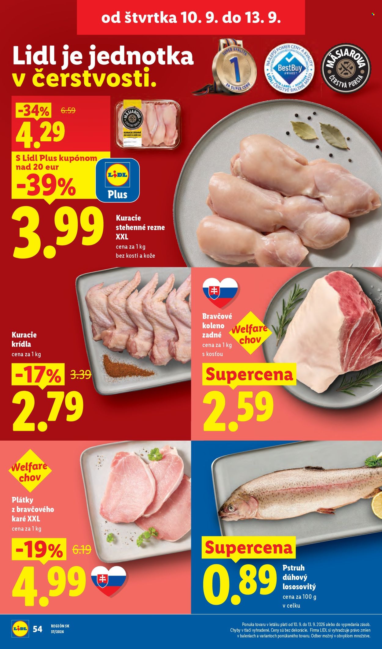Leták Lidl - 7.9.2026 - 13.9.2026. Strana 66