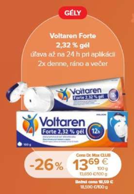 Voltaren Forte 2,32 % gél
