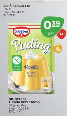 DR.OETKER PUDING BEZLEPKOVÝ