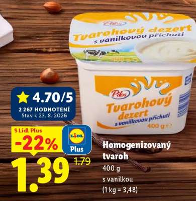 Homogenizovaný tvaroh