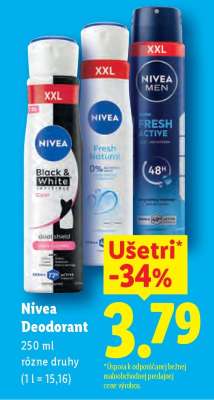 Nivea Deodorant