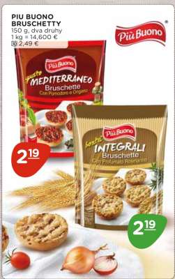 PIU BUONO BRUSCHETTY