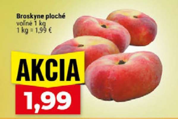 Broskyne ploché