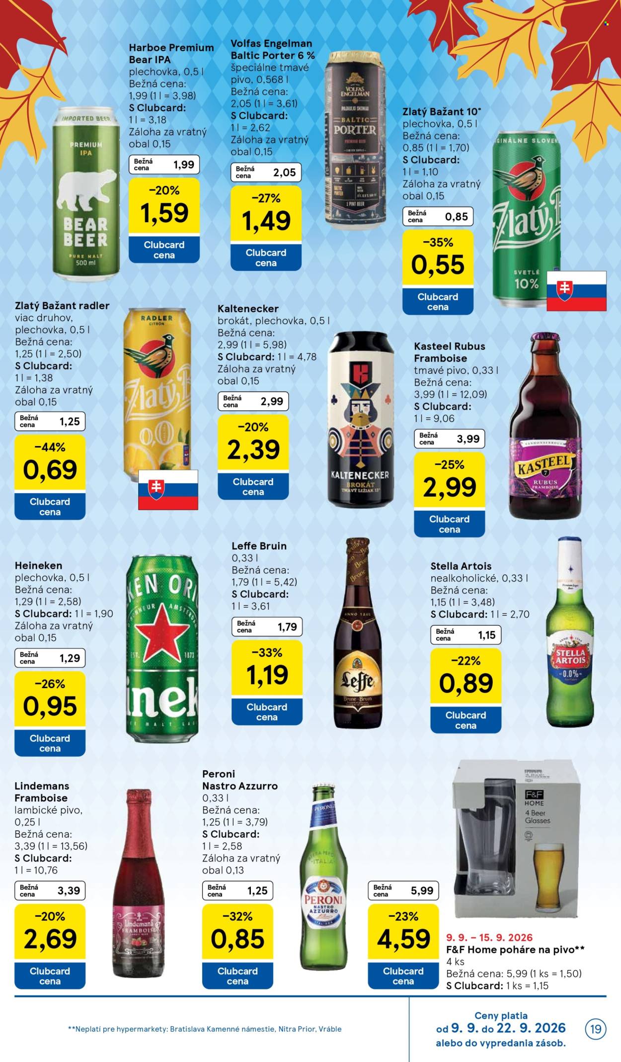 Leták TESCO - 9.9.2026 - 15.9.2026. Strana 19
