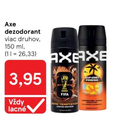 Axe dezodorant