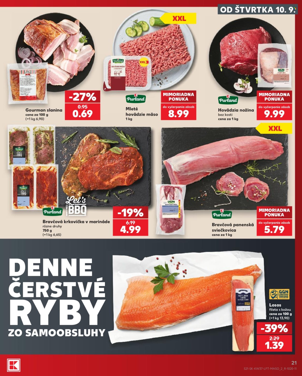 Leták Kaufland - 10.9.2026 - 16.9.2026. Strana 21