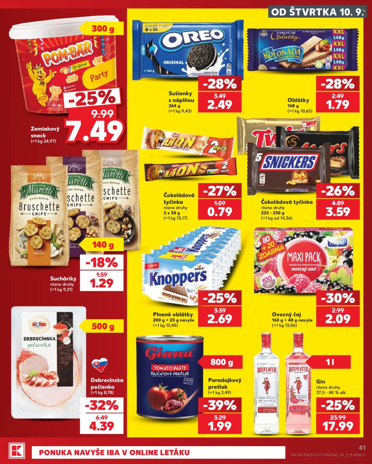 Leták Kaufland - 10.9.2026 - 16.9.2026. Strana 41