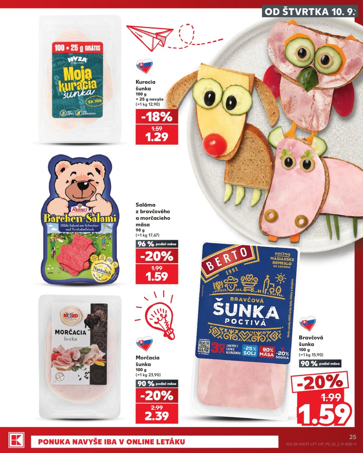 Leták Kaufland - 10.9.2026 - 16.9.2026. Strana 25