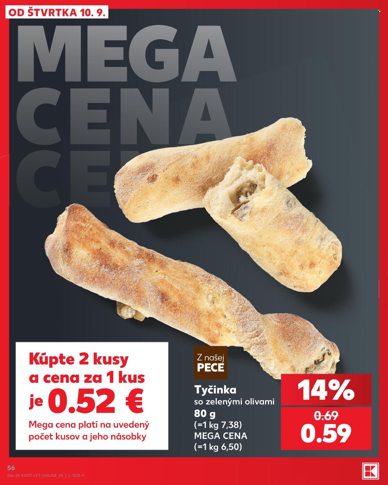 Leták Kaufland - 10.9.2026 - 16.9.2026. Strana 56