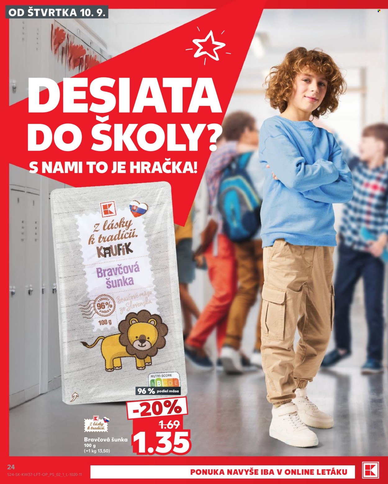 Leták Kaufland - 10.9.2026 - 16.9.2026. Strana 24