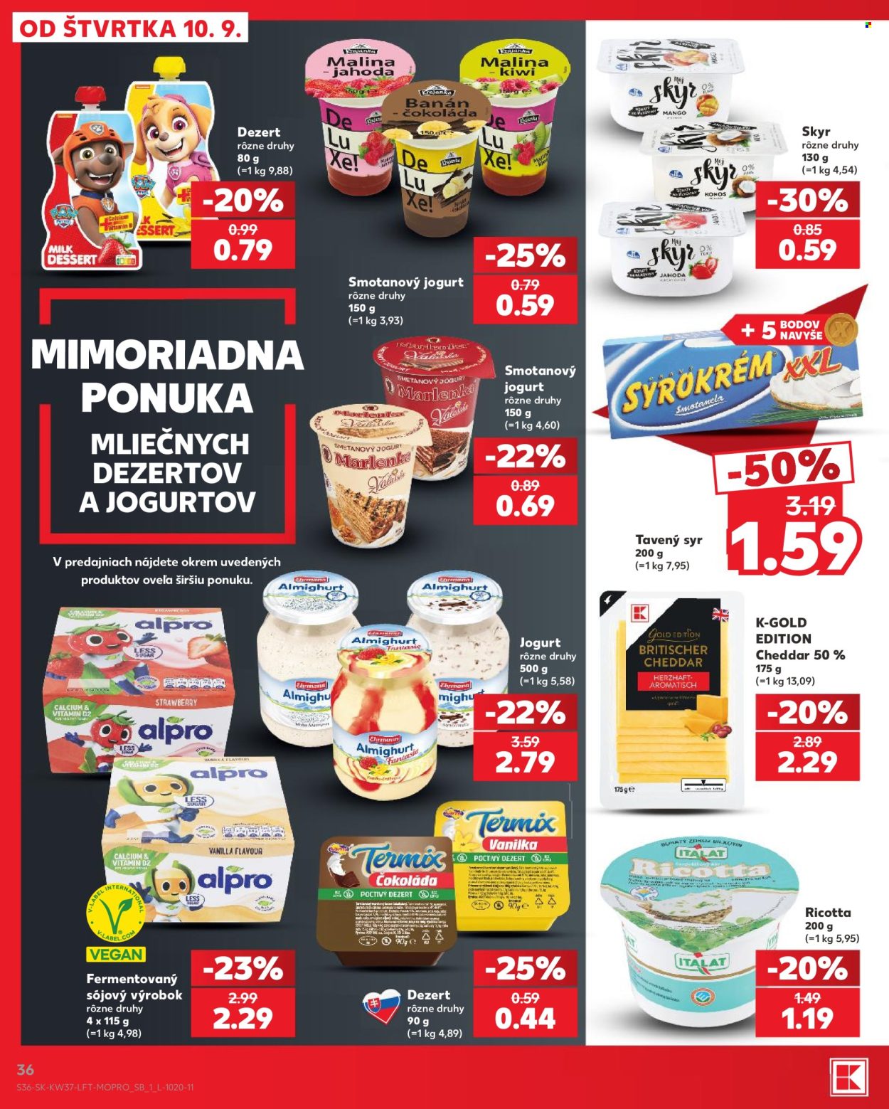 Leták Kaufland - 10.9.2026 - 16.9.2026. Strana 36